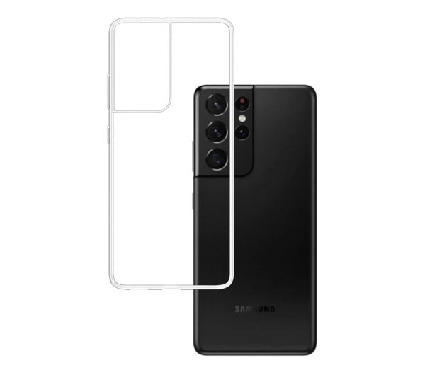 3mk Clear Case do Samsung Galaxy S21 Ultra - 619117 - zdjęcie